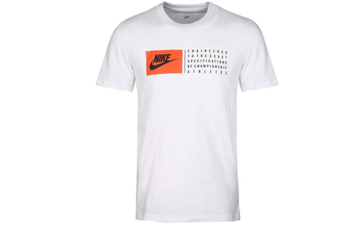 Nike Nike T Shirts Men's Crew Neck Moderate Straight Fit