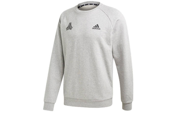 Adidas Adidas Sweatshirts Men's Light Gray Crew Neck Moderate Regular