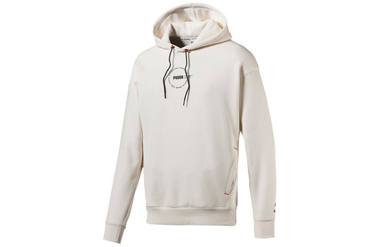 PUMA PUMA Sweatshirts Men's White Hooded Moderate Regular
