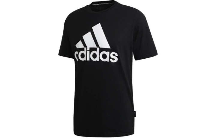 Adidas Adidas Set-in Sleeve T-Shirt Men's Black