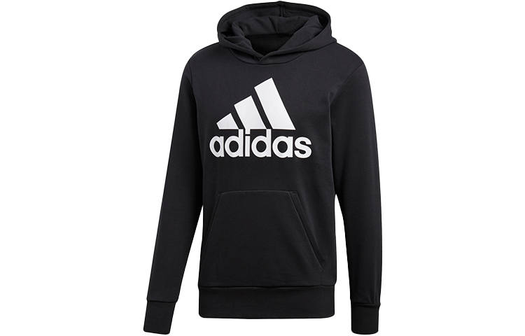 Adidas Adidas Sweatshirts Men's Black Hooded Moderate Regular