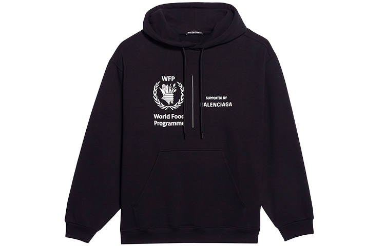 Balenciaga x Wfp Sweatshirt Men's Black