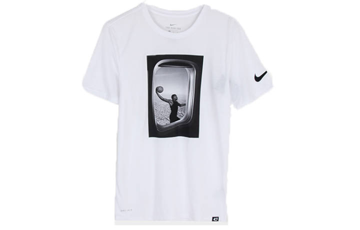 Nike Nike T Shirts Men's Crew Neck Moderate Straight Fit