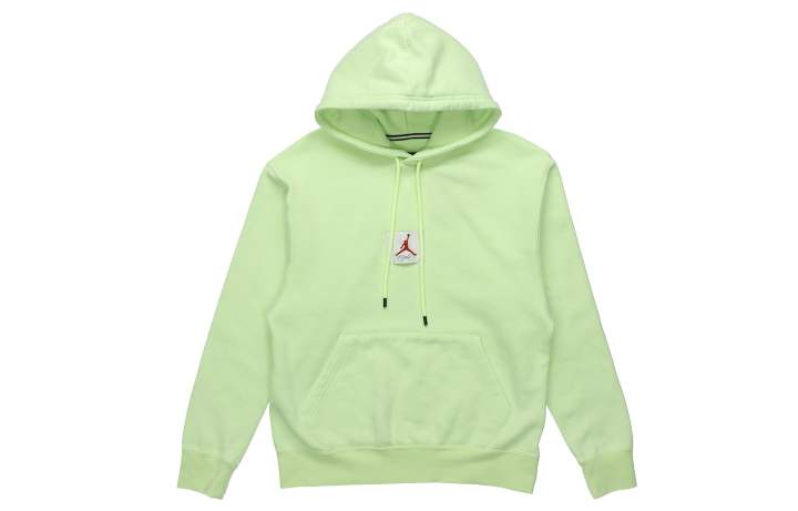Jordan Jordan Flight Sweatshirts Men's Light Green Hooded Thickened Regular