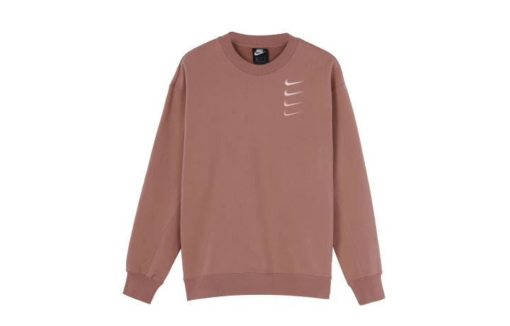 Nike Nike Sweatshirts Men's Light Umber Crew Neck Moderate Regular