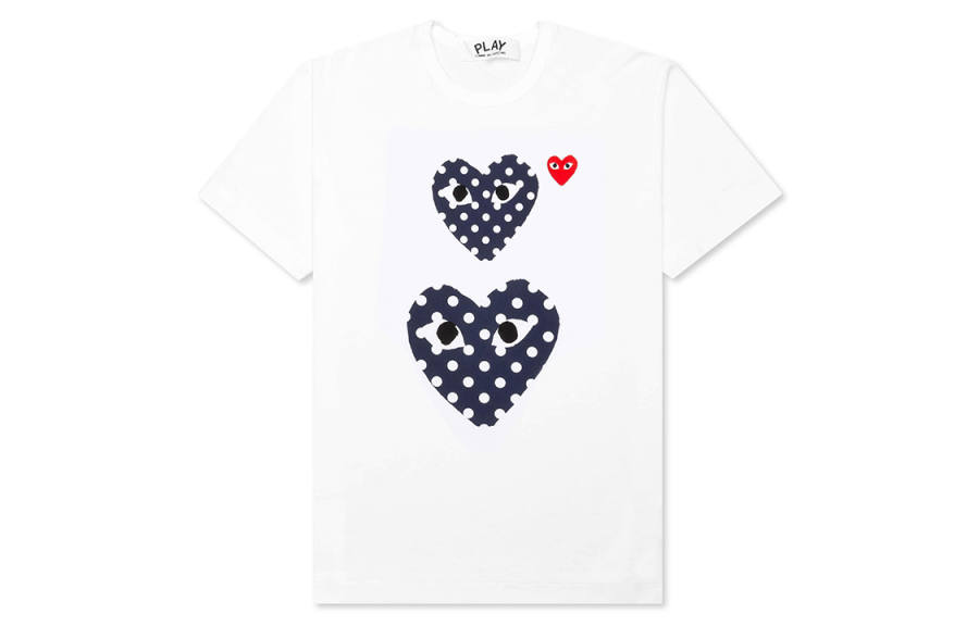 CDG Play CDG Play Polka Dot Duo T Shirt
