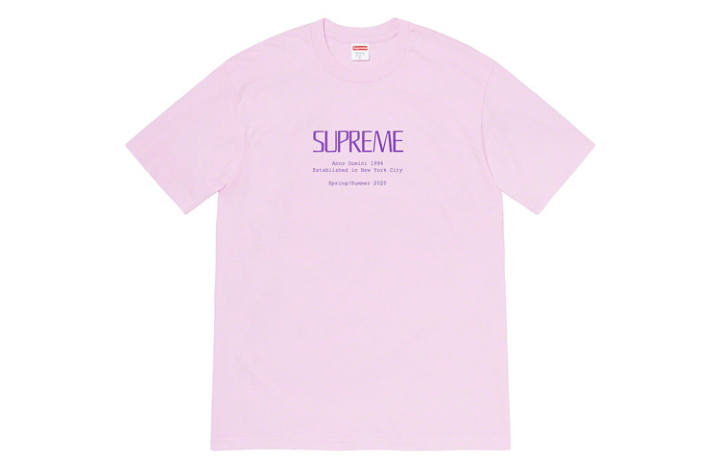 Supreme Supreme 2020 Spring Summer Collection T Shirt Unisex