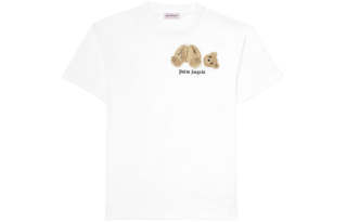 PALM ANGELS Bear Applique T shirt