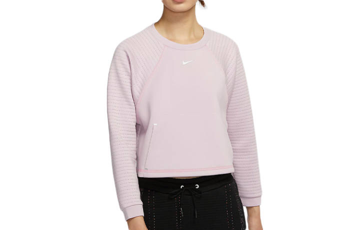 Nike Nike Sweatshirts Women's Pink Purple Red Crew Neck Moderate Regular