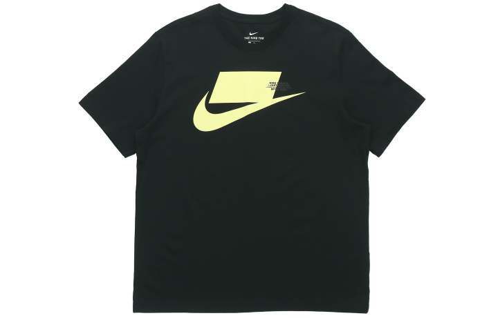 Nike Nike T Shirt Men's Black Yellow