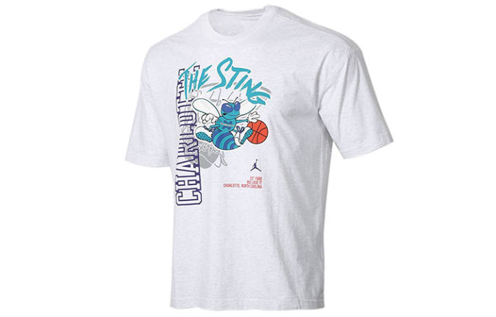 Nike Nike T Shirts Men's Birch Tree Crew Neck Moderate Straight Fit