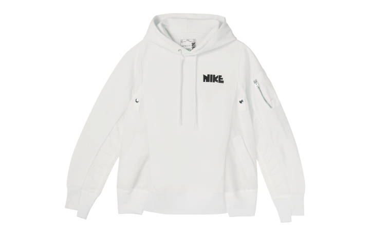 Nike Nike X Sacai Hoodie 'White'