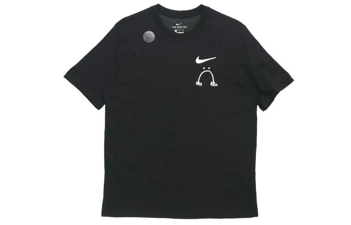 Nike Nike T Shirts Men's Crew Neck Moderate Straight Fit