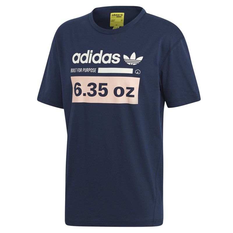 Adidas Originals T Shirts Men's Crew Neck Moderate Straight Fit