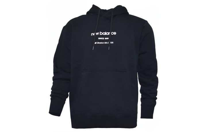 New Balance New Balance Sweatshirts Unisex Black Hooded Moderate Regular