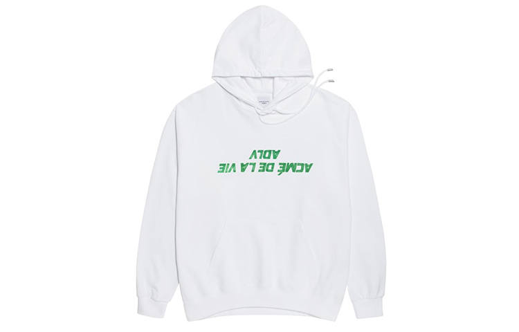 Acme De La Vie Acme De La Vie/ADLV Hooded Regular Sweatshirt Unisex White