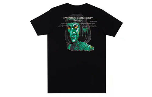 OFF-WHITE OFF WHITE SS19 T Shirts Men's Crew Neck Moderate Heavyweight