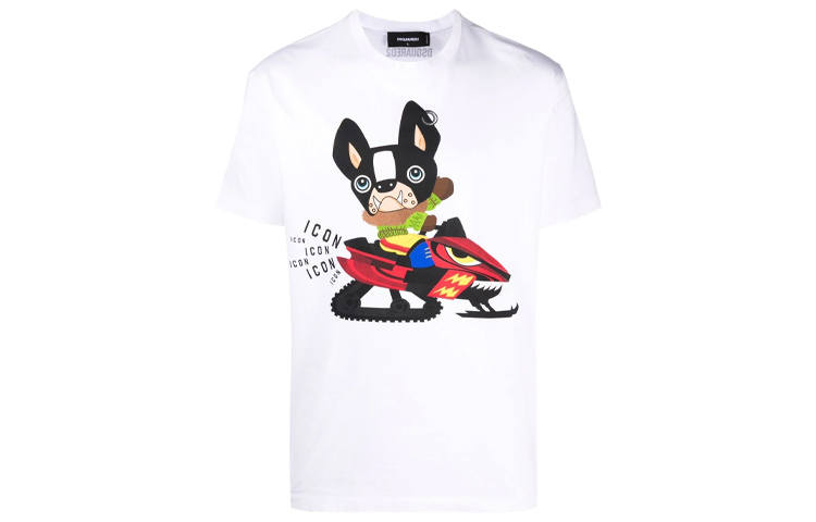 DSQUARED 2 Icon pixel-print T-shirt