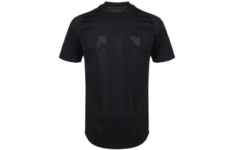 Adidas Adidas T Shirts Men's Black Crew Neck Moderate Straight Fit