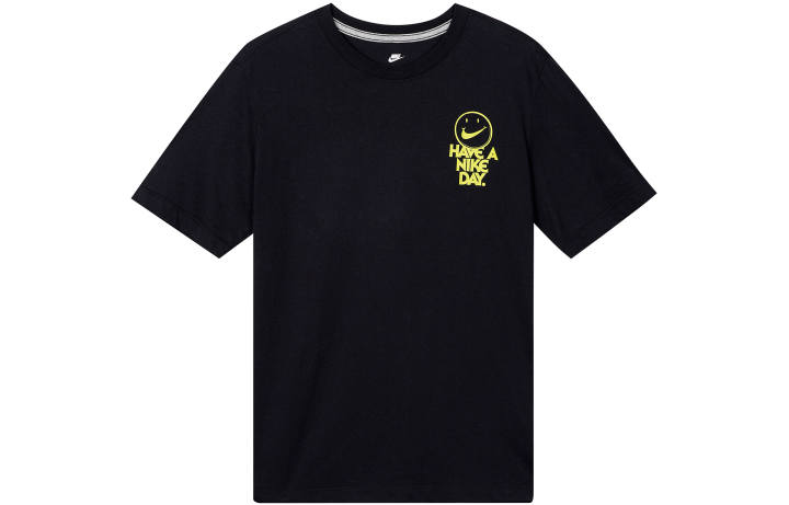 Nike Nike T Shirts Men's Crew Neck Moderate Straight Fit
