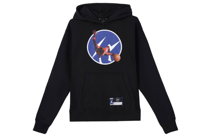 Jordan Jordan X Fragment Design Fragment Design FW Sweatshirts Men's Black Hooded Moderate Regular