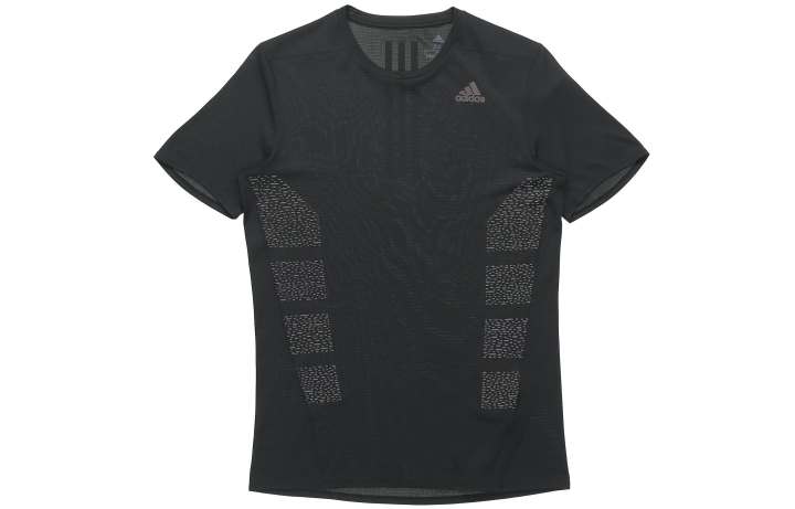 Adidas Adidas T Shirts Men's Black Crew Neck Moderate Straight Fit