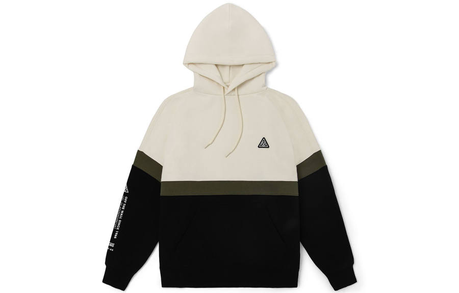 Vans Sweatshirts Unisex Black/White Hooded Moderate