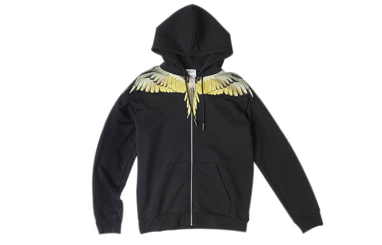 Marcelo Burlon Wings Zip Up Hoodie