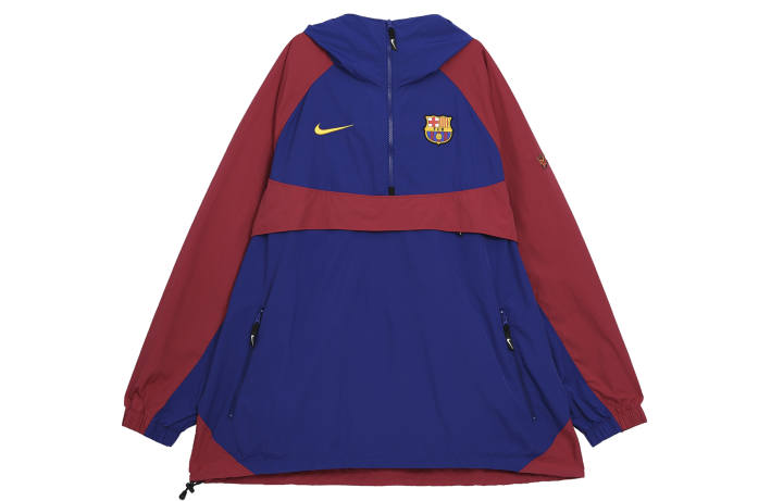 Nike Nike Sweatshirts Men's Red Blue Multicolor Hooded Moderate