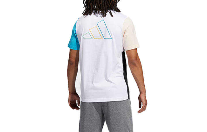 Adidas Adidas COLORBLOCK T Shirt Men's Black