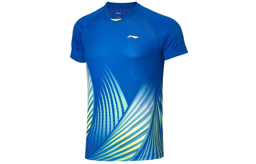 Li-Ning Li Ning T Shirt Men's Crystal Blue