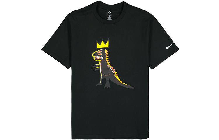 Converse x Jean Michel Basquiat T Shirt Men's Black