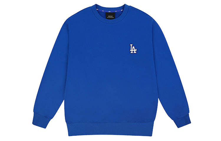 MLB MLB Los Angeles Dodgers Sweatshirts Unisex Blue Crew Neck Moderate Regular
