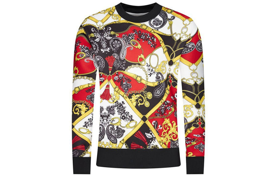 VERSACE JEANS COUTURE Sweatshirt Men's Multicolor