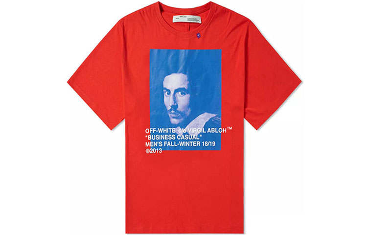 OFF-WHITE Virgil Abloh Mca Figures Of Speech OFF WHITE Bernini Tee