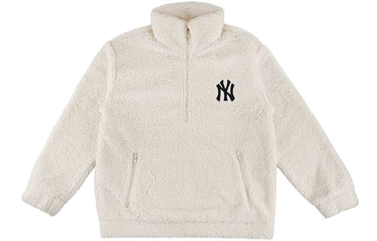 MLB MLB Sweatshirts Unisex Ivory White Hooded Moderate Regular