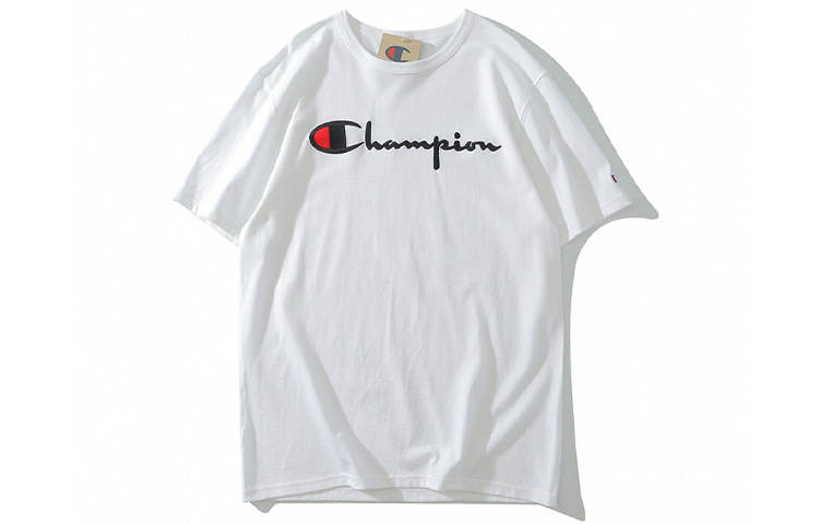 Champion Champion T Shirt US Version Unisex White