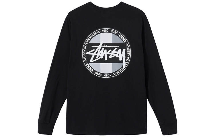 Stussy X Comme Des Garçons Dot Long Sleeve T Shirt
