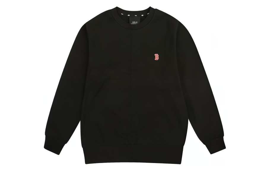 MLB MLB Sweatshirts Unisex Black Crew Neck Moderate