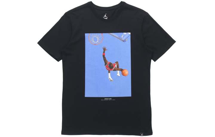 Jordan Jordan T Shirts Men's Crew Neck Moderate Straight Fit
