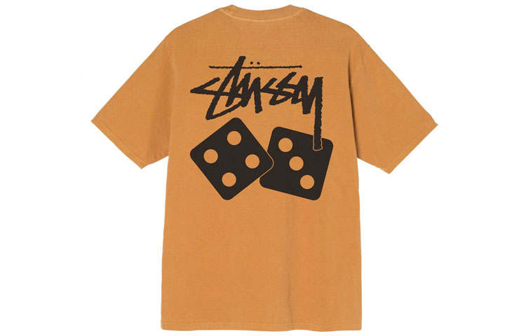 Stussy Stussy Dice Pigment Dyed Tee