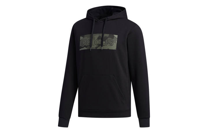Adidas Adidas Sweatshirts Men's Black Hooded Moderate Regular