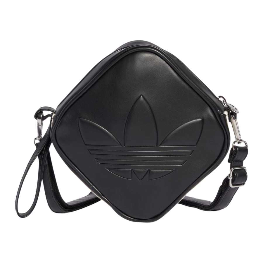 Adidas Originals Trefoil Polyurethane Shoulder Bag Regular Unisex Black