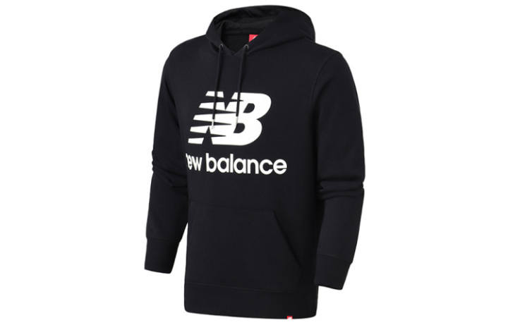 New Balance New Balance Sweatshirts Men's Black Hooded Moderate Regular