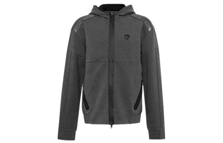 EMPORIO ARMANI Sweatshirts Men's Dark Gray Hooded Moderate Other