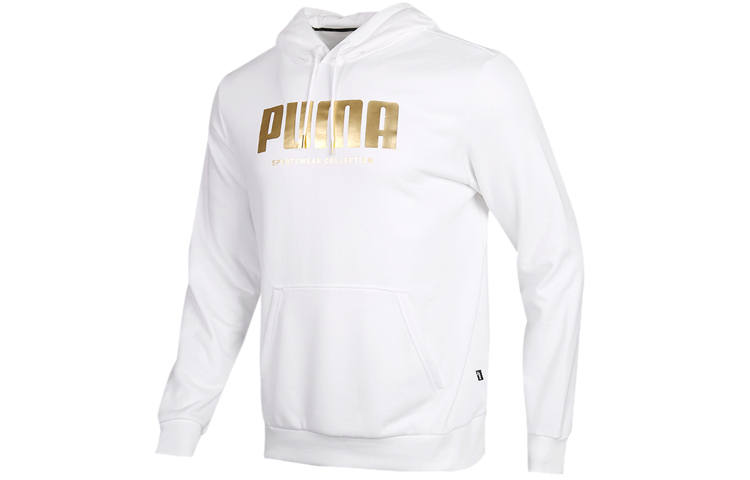 PUMA Sweatshirts Men's White Hooded Moderate Other