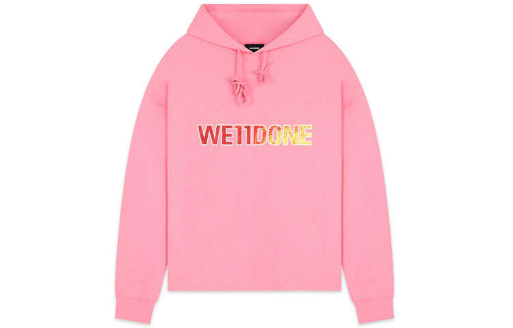 WE11DONE WE11DONE Logo Drawstring Hoodie