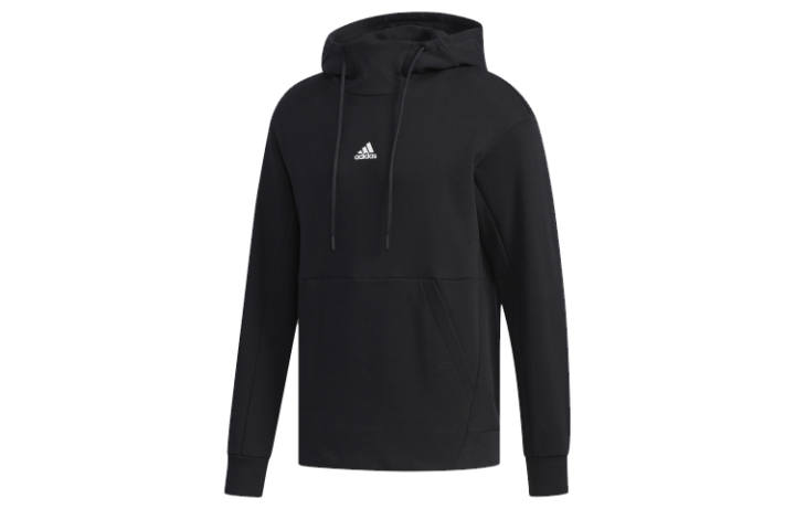 Adidas Adidas Sweatshirts Men's Black Hooded Moderate Regular