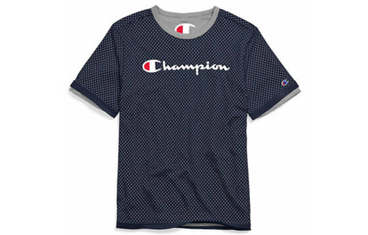 Champion Champion T Shirt US Version Unisex Dark Blue