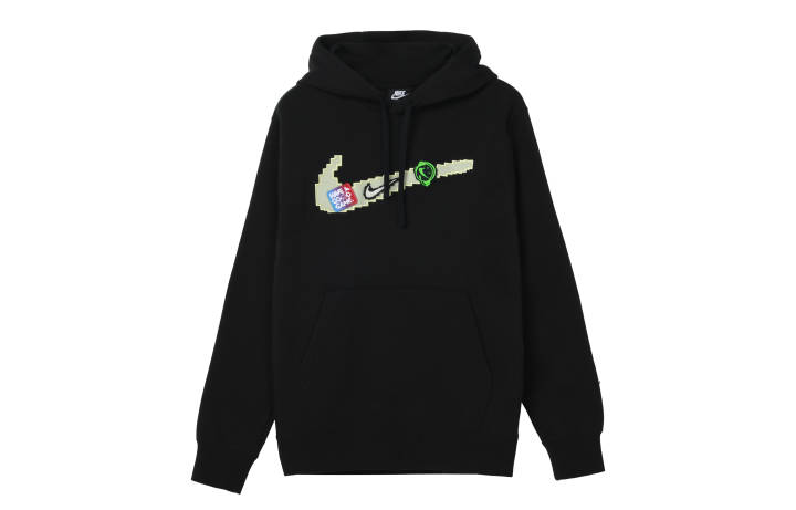 Nike Nike Sweatshirts Men's Black Hooded Moderate Regular
